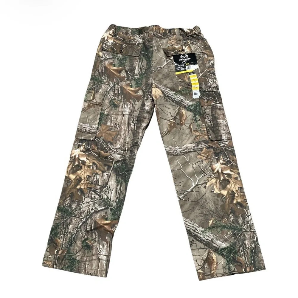 Real Tree Xtra Men’s Camouflage Cargo Pants L (36-38) NWT